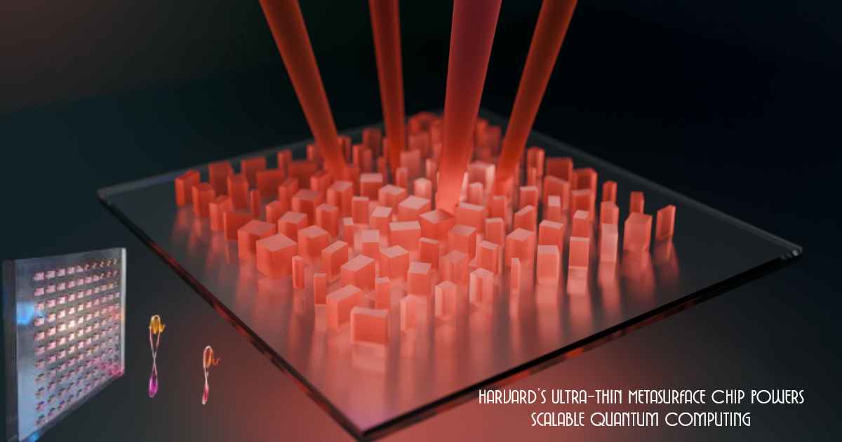 🔬 Harvard’s Ultra-Thin Chip Could Revolutionize Quantum Computing